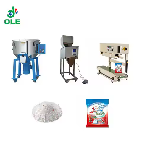 Factory Supply Detergent Packing Machine Detergent Powder Filling Bagging Machine