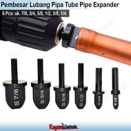 1 Set (6 Pcs) Pembesar Lubang Pipa Tube Pipe Expander