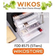 Fast Shipping 🔥🔥🔥  [ Wikostore website with Cheaper Price &amp; Shipping ] Felton FDD8575 Document Drawer 5 Tiers A4