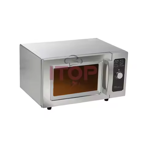 Commercial 25L Microwave Oven Portable Microwave Oven Fast Heating Table Top Microwave Oven With Gri