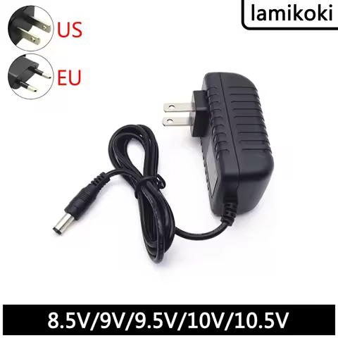 DC 8.5V 9V 9.5V 10V 10.5V 1A 1.1A 1.2A 1.5A Power Adapter For Mobile DVD