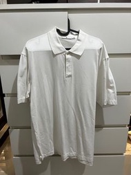Uniqlo +j 短袖polo衫 白L #24夏時尚