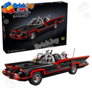 76328 Batman Batmobile Building Blocks Classic Car Model Super Hero Construction Toy Set Collectible