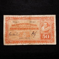 Uang Kuno 50 Gulden JP Coen ttd Van Rossem Tahun 1926 - GK 09310