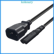 KOK Convenient Power Cable C14 to C7 Conversion Cable Long Service Cable for Room