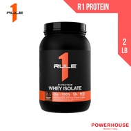 Rule 1 Protein 100% Whey Isolate & Hydrolyzed Whey Protein Isolate, 2lb [R1 Protein, Muscle Recovery