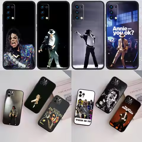 AR52 M-Michaels J-Jacksons Shell Phone Case for OPPO A40 A60 A80 A15 A16 A16K A12 A17 A17K A54 A54S 