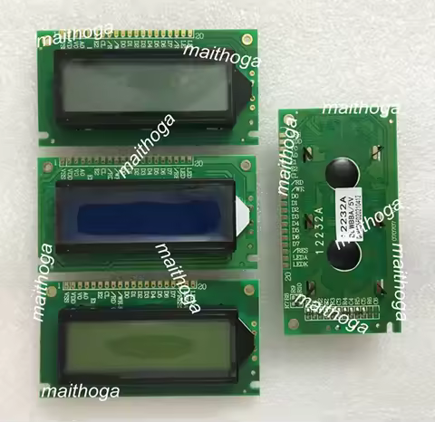 20PIN 12232A LCD Screen Module SED1520 Controller Parallel Interface 5V Blue/White/Yellow Backlight