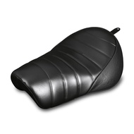 Black Solo Seat Rider Driver Seat Saddle For Harley Sportster Iron 883 XL 883N 2016-2019