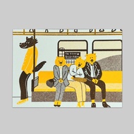 韓劇//我的出走日記//孔版印刷明信片/ポストカード