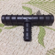 Tee Reducer PE Hose 20mm to 16mm Fertigation Hydroponics Aquaponics etc.