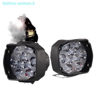 Casual∏۞❈♛COLIGHT 1Pc 27W Universal Spotlight 9 LED Motorcycle Lamp 6500K White Headlight Mirror Mou