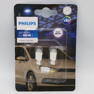 Philips LED T10 T15 T20 W5W W16W W21/5W WY21W Car Fishtail Flat Plug Bulb