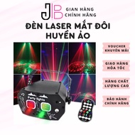 LED Stage Light Magical Eyes Virtual Membrane Effect 3D RGB Led Flashing with Music for Dance Room, 