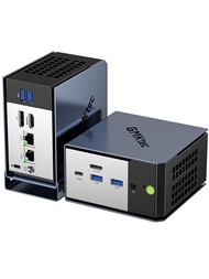 GMKtec Full Spec 版 EVO-X1 AI ミニPC AMD Ryzen AI 9 HX-370（最大5.1GHz 12コア/24スレッド）搭載 LPDDR5X 8000MHz 64GB