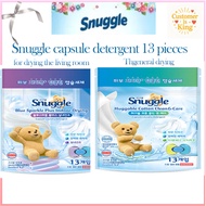 Snuggle capsule laundry detergent / 13 ea