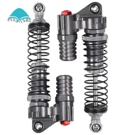 2Pcs Aluminium Alloy 90Mm Absorber Shocks For 1/10 Scale Rc Rock Crawlers  Scx10 D90 Truck