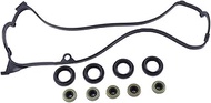 Valve Cover Gasket Set VS50606R Compatible with Honda Civic 2001-2005 1.7L L4 (DX EX GX LX HX Value 