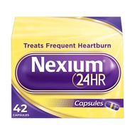 Nexium 24HR Acid Reducer Heartburn Relief Capsules for All-Day and All-Night Protection from Frequen