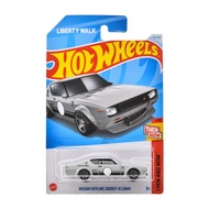 Hot Wheels Basic Car Nissan Skyline 2000GT-R LBWK Toy Vehicle Miniature Car for Ages 3 and Up Gray H