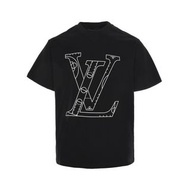 代購 法國精品Louis Vuitton LV聯名NBA印花字母短袖T恤