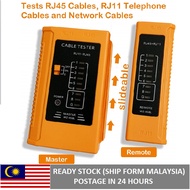 RJ45 LAN Network Tester Telephone Cable Tester Network Cable Tester forLAN Phone RJ45 RJ11 RJ12 Cat5