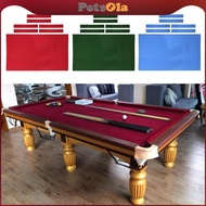 [PETSOLA] Professional Billiard Pool Table Cloth Snooker Table Felt Accessory 8ft Red