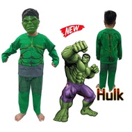 HIJAU Green HULK Children's Costume HULK Children's Clothes Suit FREE Mask