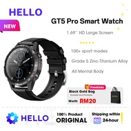HELLO＆Aolon GT5 Pro Smart Watch Health Monitoring Compass Outdoor Sport Bluetooth Smartwatch Men