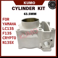 Ceramic Cylinder 63mm For Yamaha LC135 F135 CRYPTON135X Motorcycle Engine Parts