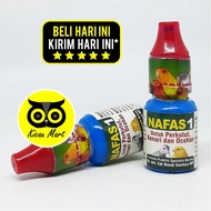 Kicau Mart Obat Burung Nafas 1 Dr. Edi Boedhi Atasi Serak Macet Bunyi Nafas Pendek Lesu Lemas Suara Lemah Penambah Power Gacor Untuk Kenari Murai Anis Kacer Dll VNASAKS