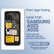 Samsung a02s Case Latest/a03s, aesthetic motif, hardcase, softcase, premium glossy casing hp