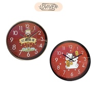 LOVIVER 30cm (12 Inch) Wall Clock, Easy to Read, Creative And Decorative, for Living Room, Home, Bed