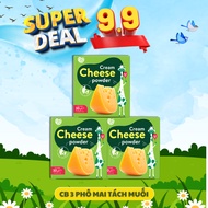 MÁMMY Unsalted Cheese for Baby Weaning Helps Grow Height for Babies from 6 Months Old (3g x 10 Packe