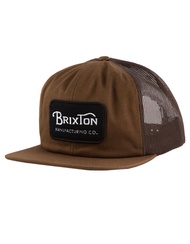 Brixton Grade Hp Trucker Hat - Brown/Brown