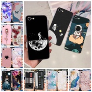 For iPhone 7 8 SE 2020 Casing Lovely Astronaut Soft Silicone Transparent TPU Back Cover For iPhone7 iPhone8 SE 2020 Case