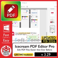 Icecream PDF Editor Pro 3.29 - Edit PDF Files Easier than Ever Before | Windows - SOFTWARE