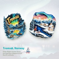 【Shipment within 24 hours‌】2025 New Resin Tromso Norway Fridge Magnet Travel Souvenir Original Desig