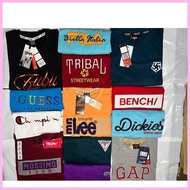 ❀ ✟ ❏ Overruns Mall Pullout Assorted Branded T-shirts Bundle Wholesale Men & Ladies Tees