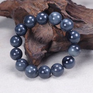 秒殺 天然新疆和田玉墨玉16mm圓珠手鏈