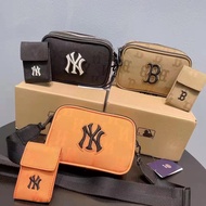 Ny ใหม่ กระเป๋าสะพายไหล่ ใส่กล้อง แฟชั่นสําหรับผู้ชาย และผู้หญิง MLB 77220326