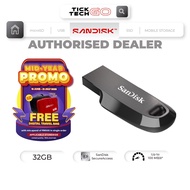 SanDisk Ultra Curve 32GB 64GB 128GB USB3.2 CZ550 Flash Drive