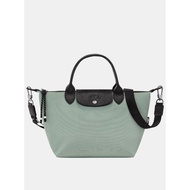 Longchamp Energy S Handbag Vervain Canvas Nylon