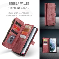 Samsung S23 S23 Plus S23 Ultra S24 S24 Plus S24 Ultra Caseme C30 Card Slot Cover Leather Wallet Case