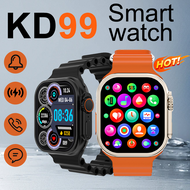 The Latest Kd99 Smartwatch Comes With A Large 2.01-Inch Hd Screen, Wireless Calling, Step And Calorie Logging, Works With Both Android And Ios Watches, And Is Wireless Charging.