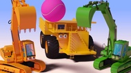 1 set permainan anak traktor