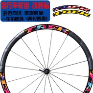 Mountain Bike Off-Road Bike Road Bike Wheel Set Sticker Rim Color Change Sticker Bicycle Big Brand Reflective Waterproof Sticker