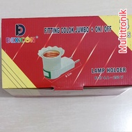 DEXICON FITTING COLOK JUMBO O/F WHITE E27 4A 250V