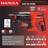 MARULA M21-KIE2000 Battery Concrete Drill, Brushless, 3 Functions, 2.9J, 1350 cycles 1 minute