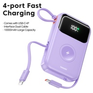 Toocki10000mah sạc dự phòng được xây dựng trong cáp 22.5W/35W sạc dự phòng ban đầu